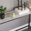 Sylvie 100Cm Industrial Style Slim Console Table With Metal Legs For Hallway and Living Room-2035697047