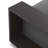 Melina Outdoor Metal Chair-Arashi Graphite