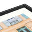 Cadre 12 po x 24 po simple noir mat-70819356