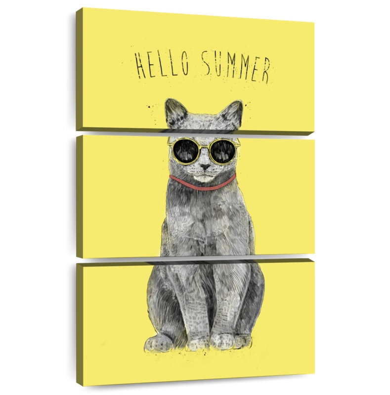 Brampt Hello Summer, 38" H x 24" W