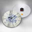 Glass Wall Clock-727597363