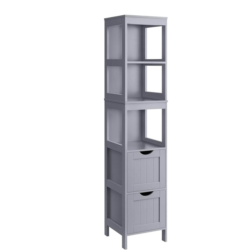 Freestanding Bathroom Cabinet, Grey