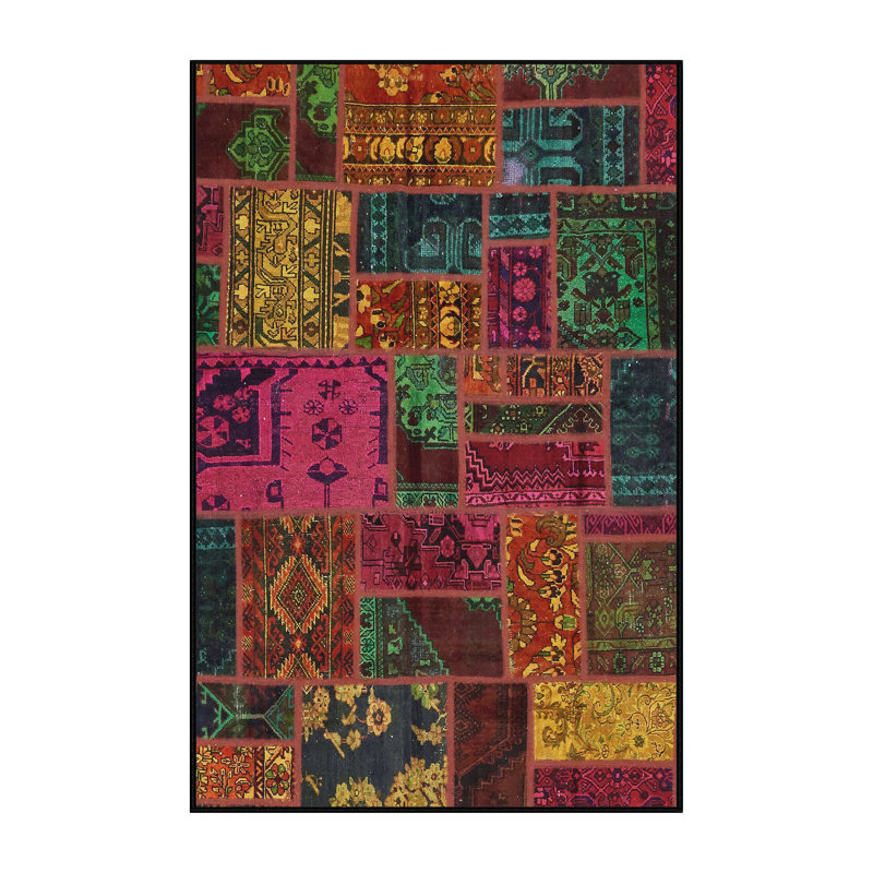 Abstract Indoor Rug, Runner 2' x 5'