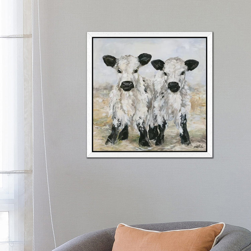 Debi Coules - Print on Canvas, 45.72 cm H x 45.72 cm W, White Framed