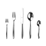 Acqua 30 - Piece Stainless Steel Flatware Set - Service for 6