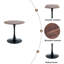 Table de salle à manger Tulip Table Mid-Century pour 2 à 4 personnes avec plateau rond en MDF, table de salle à manger à piédestal et table basse-879736214