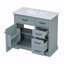 Meuble-lavabo 36 po avec lavabo, lavabo en céramique, 2 tiroirs basculants, charnières de porte à fermeture en douceur-1326579450