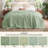 Bedsure 279gsm Cotton & Rayon from Bamboo Waffle Blanket GentleSoft™️-108924552-108924541