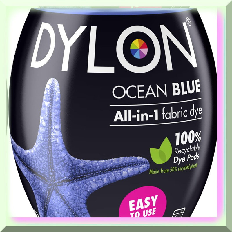 Ocean Blue Fabric Dye Pod 350g