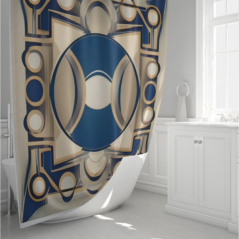 Rideau de douche Aribert, H 72 po x l 70 po