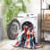 Dawson Performance Machine Washable Abstract Rug