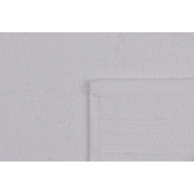 Premium Hand Towel, 100% Cotton, 19.7 x 35.4 inches | 500 grams/m² for Luxurious Absorbency | Machine Washable at 104°F | Soft White Color, Perfect for Home, Spa, or Gym Use, Durable and Elegant Design