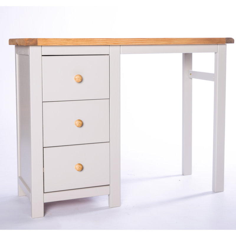 Espinal Writing Desk, Wood Knob