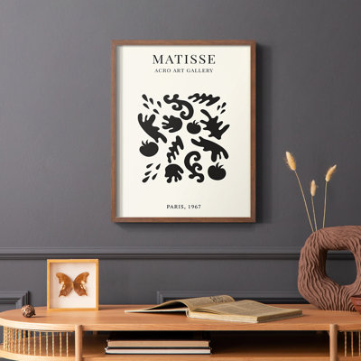 Matisse LX III, reproduction encadrée - bois massif