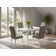 Rectangular Solid Wood Top With Butterfly Leaf Dining Table Set