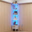 171cm H x 37cm W Metal Bookcase