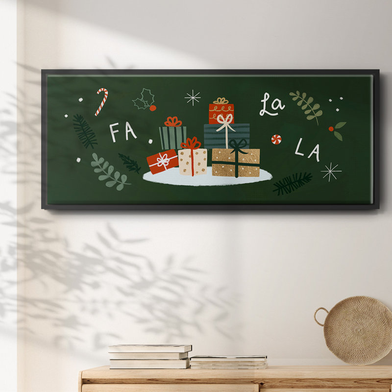 «Little St. Nick Collection», toile encadrée, H 12 po x l 30 po