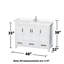 Sheffield 48" Bathroom Vanity Set with 24" Mirror-59388333-59388336