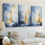 NAUTICAL Series DL III - Toile tendue avec châssis sur mesure - 3 pièces-632643743