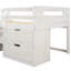 Lit mezzanine simple avec rangement Alivio-900943865