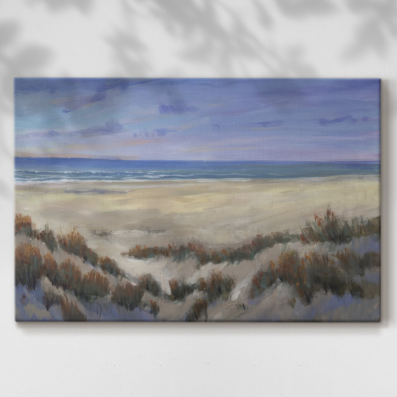 «Derrière les dunes I» - Cavas enveloppés, 8 x 12
