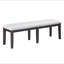 Mobilier de salle à manger en bois classique à finition espresso foncé 1pc