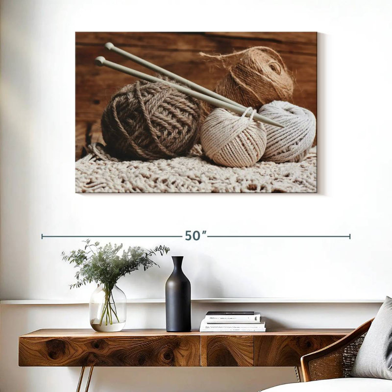 Senne Yarn For Knitting, 26" H x 39" W