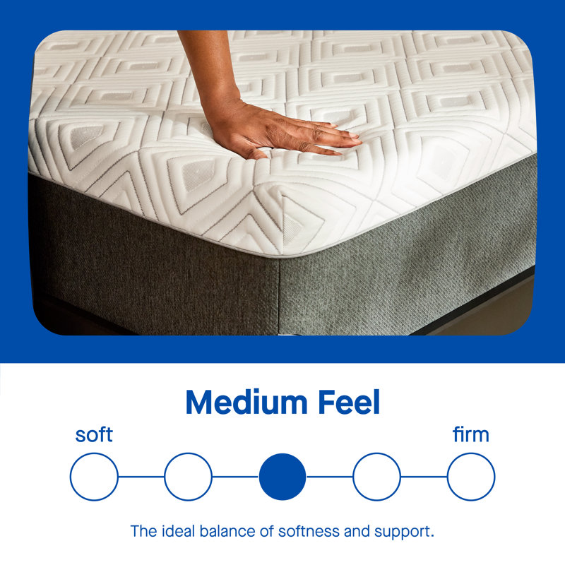 Sealy® To Go 12" Medium Hybrid Mattress-in-a-Box, Queen