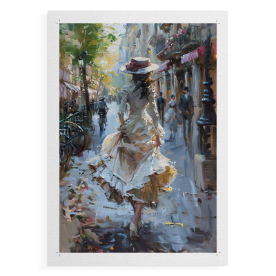 WOMEN Series DCXLV  -Premium Canvas Print Only - NOT FRAMED -Ready to Hang