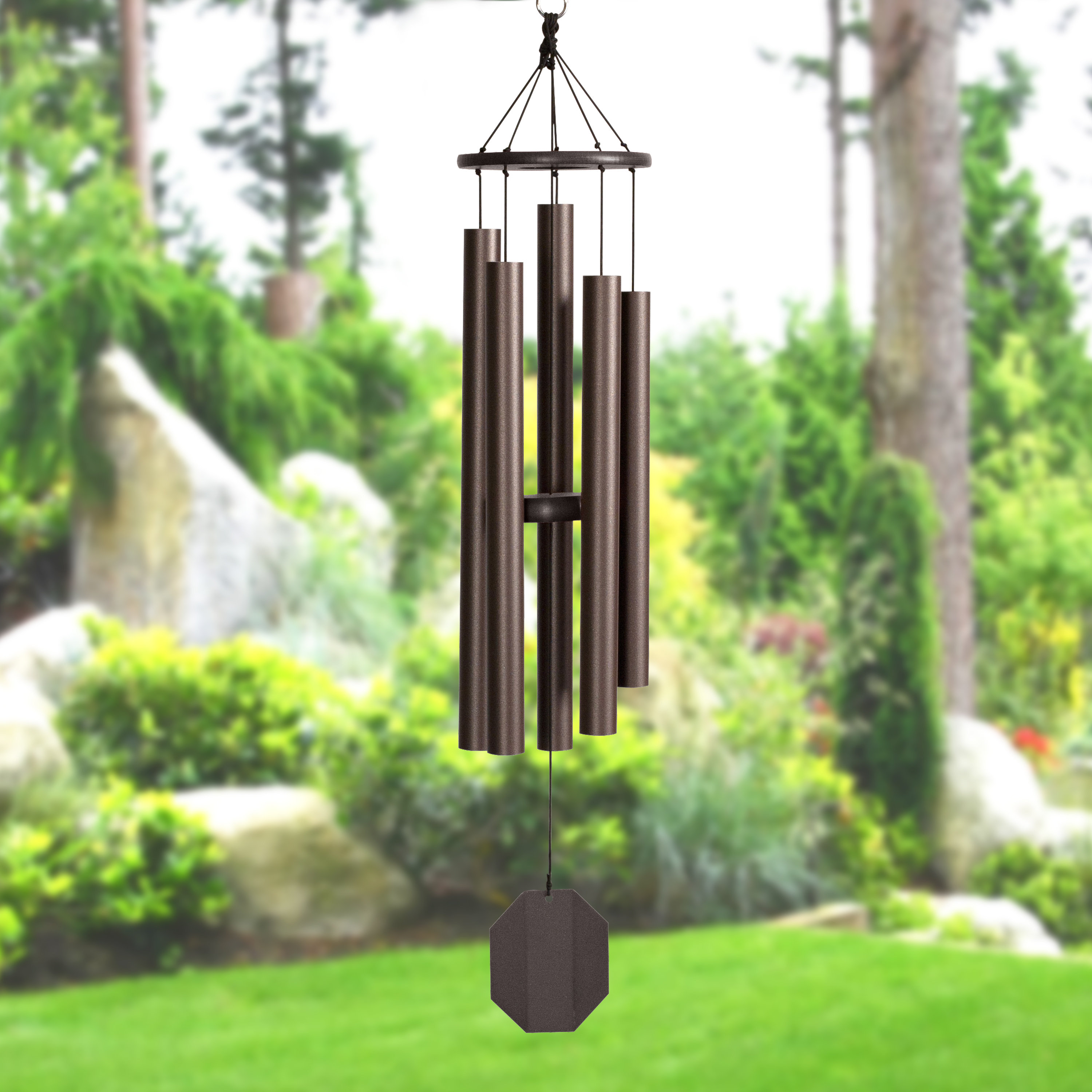 Outdoor Leisure Products Weather Resistant Metal Wind Chime | Wayfair