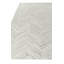 Chevron Area Rug in Silver