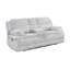 Causeuse inclinable double avec console centrale Goodland
