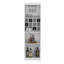 Grande armoire à 5 niveaux avec porte-verres, porte-verres et 12 casiers à bouteilles pour un rangement et une présentation efficaces-215801028