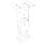 109cm Plastic / Acrylic Tabletop Lectern