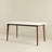 Erieanna Mid-Century Modern Rectangular Solid Wood Dining Table-1001900521-956138361