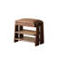 Tabouret de rangement en bois massif