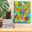 «Longhorn Skull» par Dean Russo, art mural sur toile-578366228