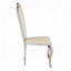 Chaise d'appoint rembourrée beige Bleier (ensemble de 2)-1142716761