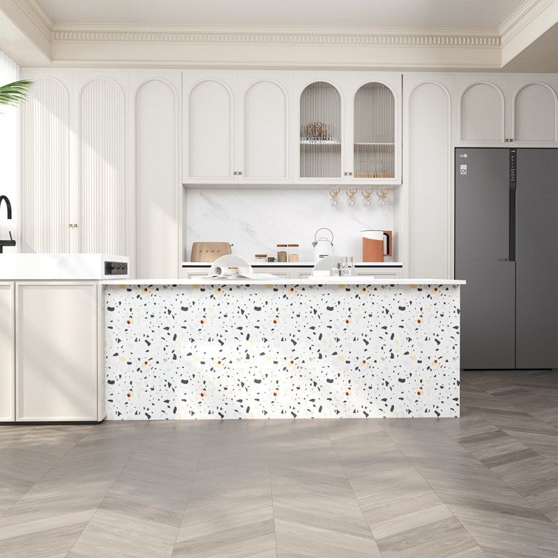 11,81 po X 11,81 po Autocollants de dosseret en vinyle autocollants, carrelage mural pour la cuisine et la salle de bain, coloré (paquet de 10)