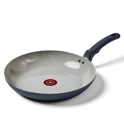 T-fal Essentials Non-stick Cookware, 12 Inch Frypan, Midnight Blue