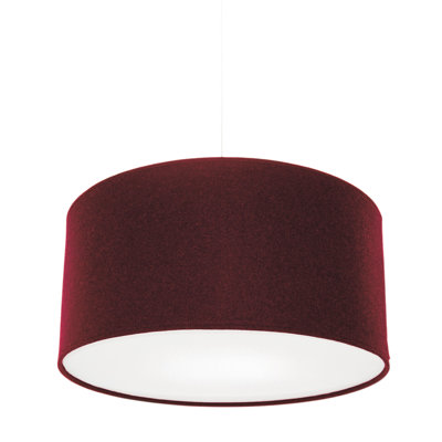 Kobe 11.8'' H Polyester Drum Pendant Shade