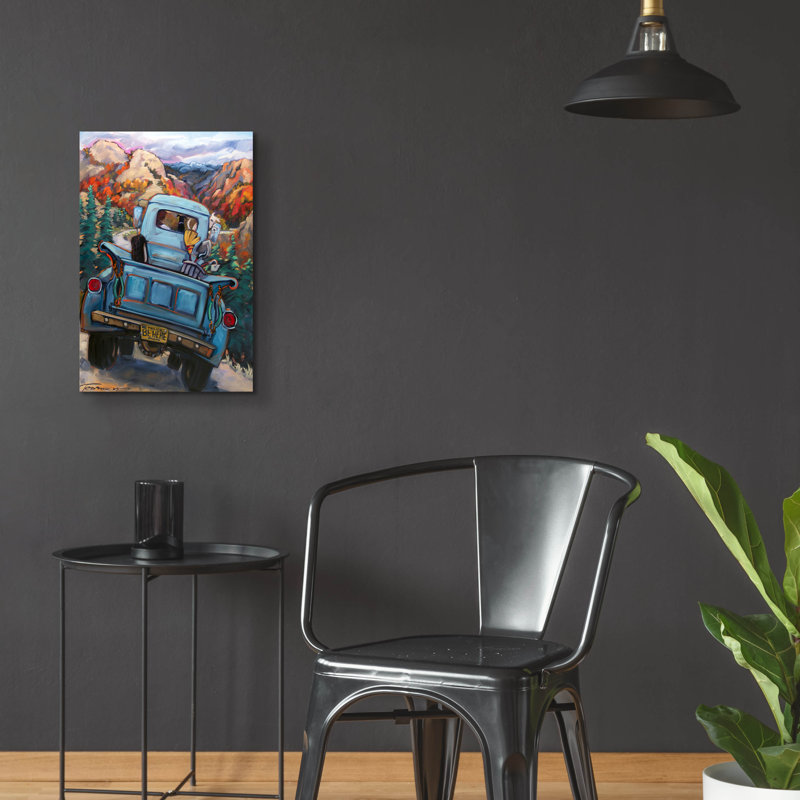 «Be Here Now» par CR Townsend, art mural en verre acrylique,, H 24 po x l 16 po x P 0,2 po