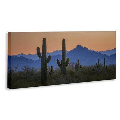 Contrast Desert Sunset, art mural sur toile par Marty Hulsebos