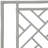 Cowden Geometric Rattan Headboard-923049694-923049670