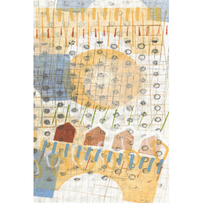 Home Grid IV by Nikki Galapon - Wrapped Canvas Painting