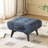 Faux Leather Handable Upholstery Ottoman,Foot Rest Footstool-1344137430