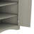 Triangular Corner Cabinet With Adjustable Shelves And Stylish Doors-1207575011