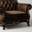 Fauteuil d'appoint en similicuir Virelli