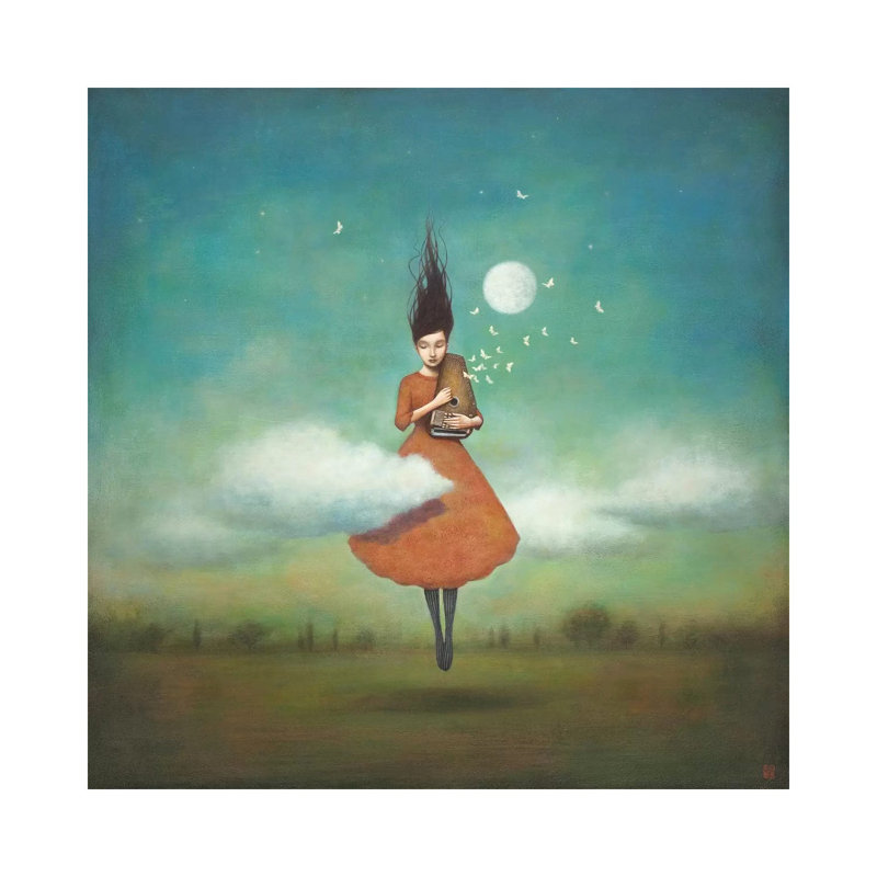 High Notes For Low Clouds by Duy Huynh - Gallery-Wrapped Canvas Giclée on Canvas, 30.48 cm H x 30.48 cm W, Wrapped Canvas