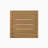 C-Shape End Table  Brown